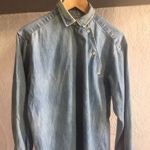 Vintage denim western workshirt